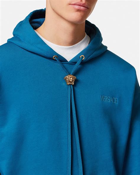 versace rainbow medusa logo hoodie|Versace La Medusa Hoodie .